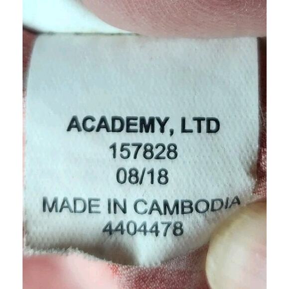 Magellan Short Sleeve Fishing Shirt Mens Large Fish Gear Relaxed Fit Lt Red Wick - Picture 8 of 10